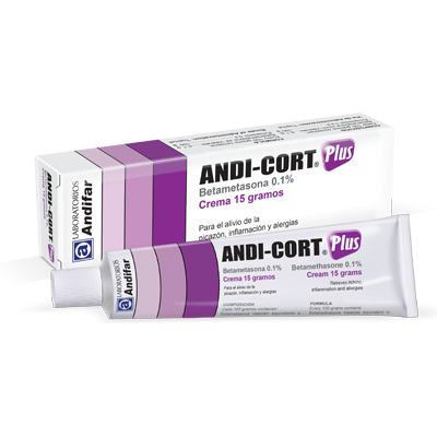Andi-Cort Plus Crema 15 g