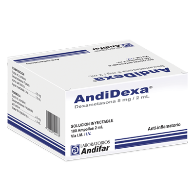 AndiDexa Inyectable x 100 Ampollas 2 mL