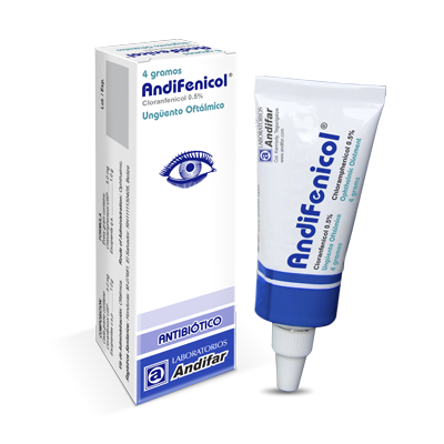 AndiFenicol 0.5% Ungüento Oftalmico 4 g