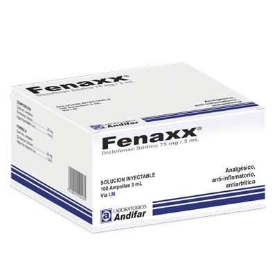 Fenaxx Inyectable x 100 Ampollas 3 mL