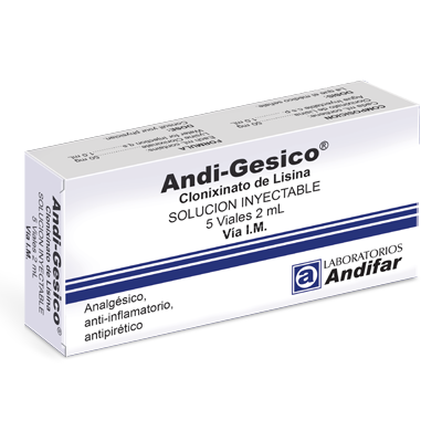 Andi-Gesico Inyectable x 5 Viales 2 mL