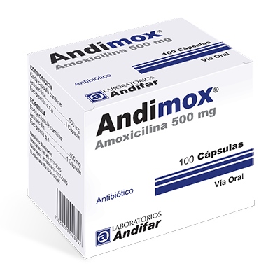 Andimox 500 mg Cápsulas x 100