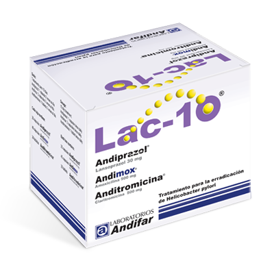 Lac-10 Tratamiento H. Pylori