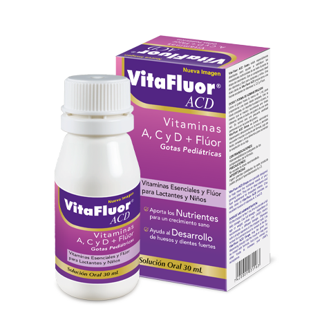 VitaFluor ACD Gotas Pediátricas 30 mL
