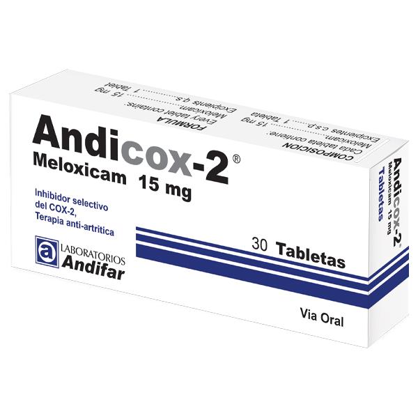 Andicox-2, 15 mg Tabletas x 30