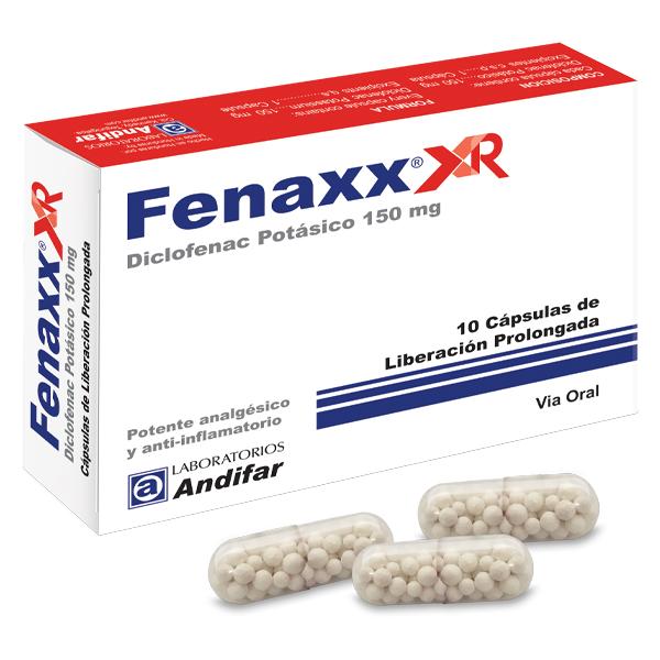 Fenaxx XR 150 mg Cápsula de Liberación Prolongada x 10