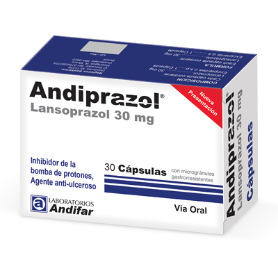 Andiprazol 30 mg Cápsulas x 30