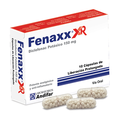 Fenaxx XR 150 mg Cápsula de Liberación Prolongada x 10
