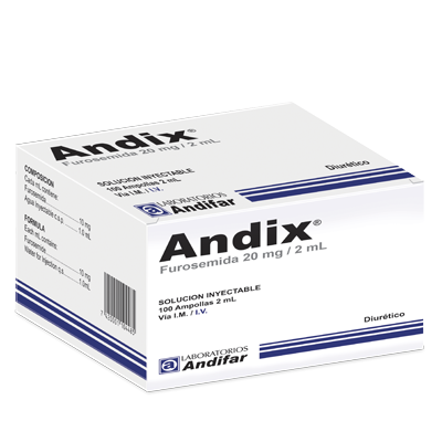 Andix Inyectable x 100 Ampollas 2 mL